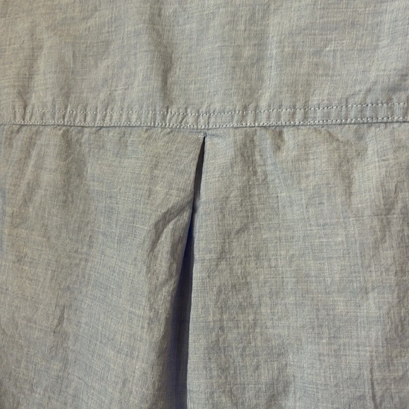 Madewell Terrace Lace-Up Shirt Waterfall Blue S - Picture 6 of 6